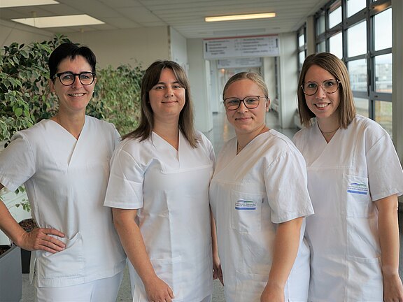Gruppenbild des Team der Diabetesberaterinnen am Klinikum Bayreuth