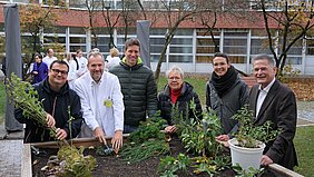 Dank an die Förderer: MPL packt an, Freundeskreis der Klinikum Bayreuth GmbH, Rotary Club Bayreuth Wilhelmine