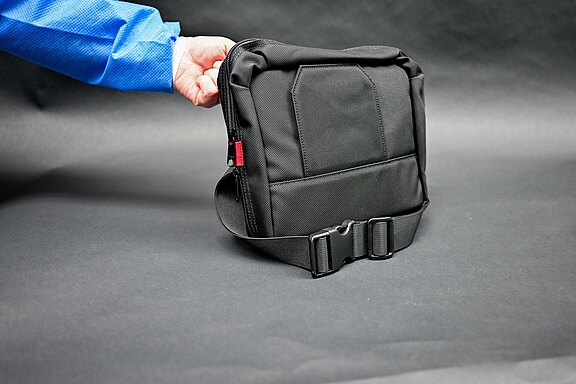 Tasche für Kunstherz-Equipment