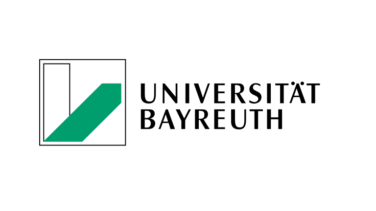 Logo der Universität Bayreuth. Es zeigt die Buchstaben